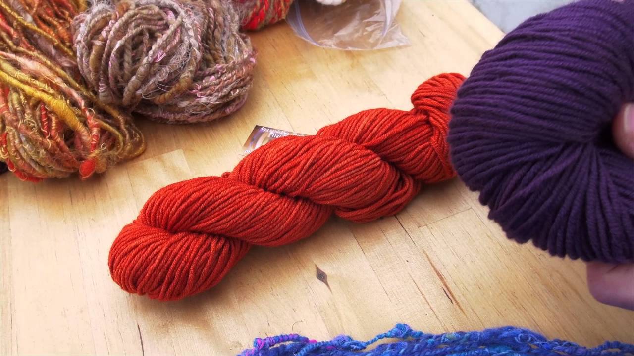 Handspun Art Yarn, Planting Madder & Natural Dyes, Northern Ireland
